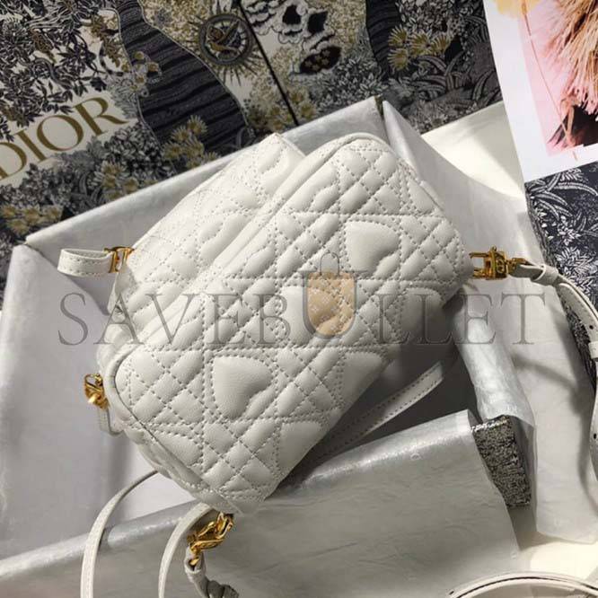 DIOR MINI AMOUR BACKPACK M9222UNGH_M030 (21cm*16cm*8.5cm)